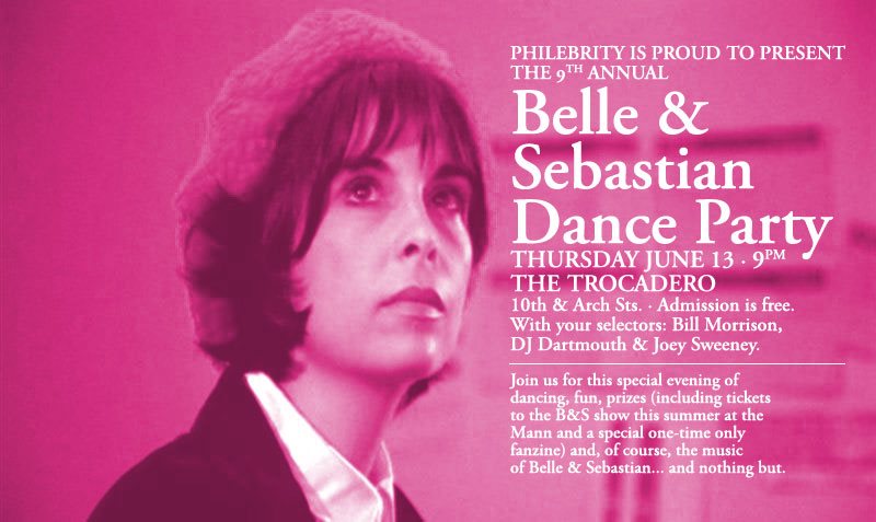 Drink Specials Philadelphia | The 9th Annual Belle & Sebastian Dance Party at the Trocadero | Drink Philly