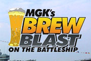 MGK Brew Blast on the Battleship NJ, 9/17