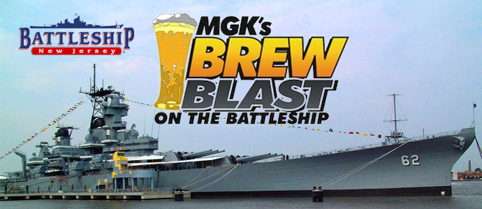 MGK Brew Blast on the Battleship NJ, 9/17