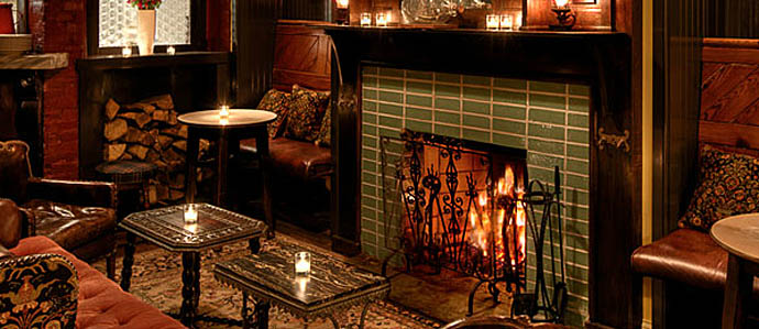 10 Philly Bars with Fireplaces