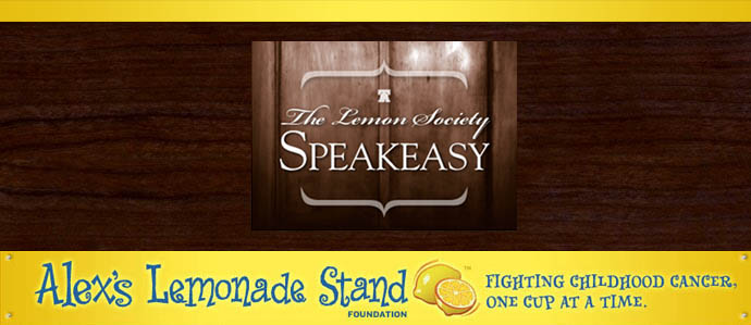 Alex's Lemonade Stand Lemon Society Speakeasy, April 20