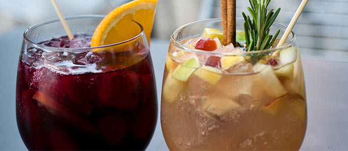 Half-Price Sangria Sunsets at Valanni