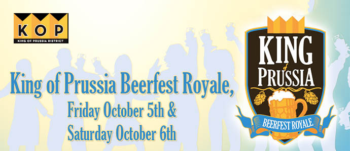 King of Prussia Beerfest Royale, October 5-6
