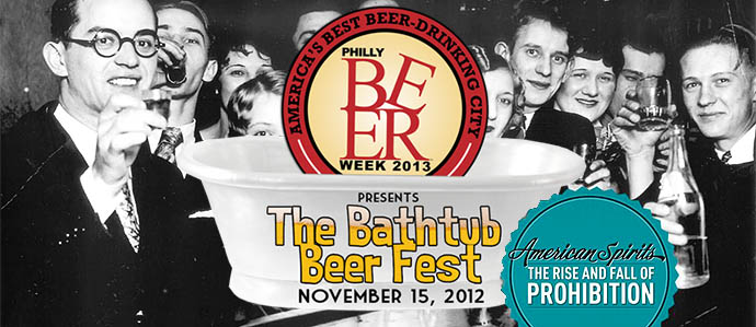 Philly Beer Week Presents Bathtub Beer Fest, November 15