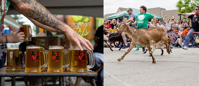 13th Annual Sly Fox Bock Fest and Goat Race, May 5