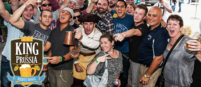 Second Annual King of Prussia Beerfest Royale, October 3 and 5