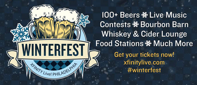 Winterfest Brings Beers, Bourbon, Cider and More to XFINITY Live