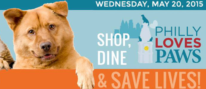 Save Lives by Dining at Participating Bars on Philly Loves PAWS Day, May 20