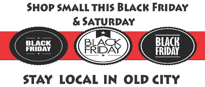 Stay Local in Old City This Black Friday and Small Business Saturday, Nov. 28 & 29