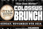 City Tap House Big A$@ Brunch Featuring DuClaw Colossus, Nov 9