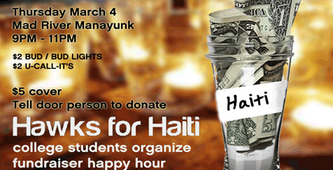 College Students Organize Fundraiser Happy Hour