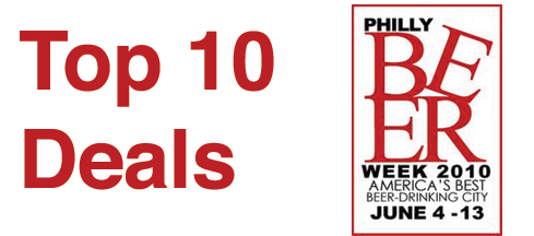 Top Ten Deals: Philly Beer Week 2010