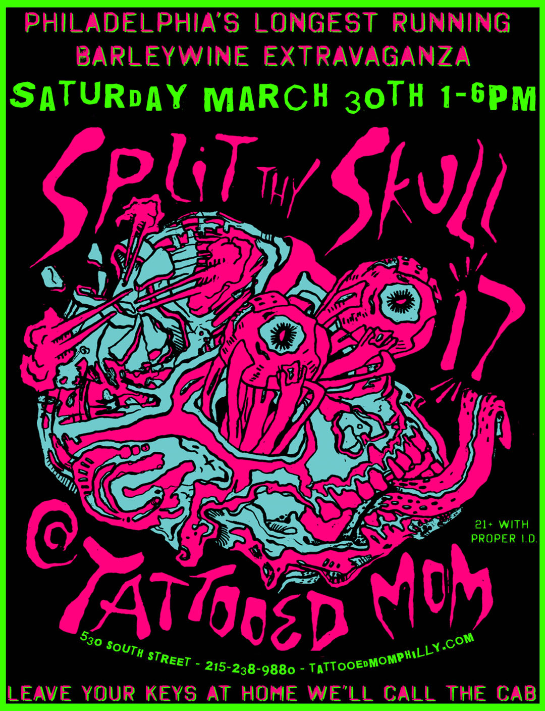 Split Thy Skull XVII at Tattooed Mom