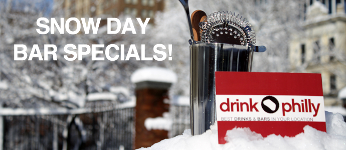 Snow Day: Bar specials. openings, and closings