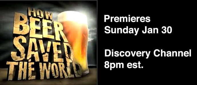 How Beer Saved The World: Premieres Sun Jan 30