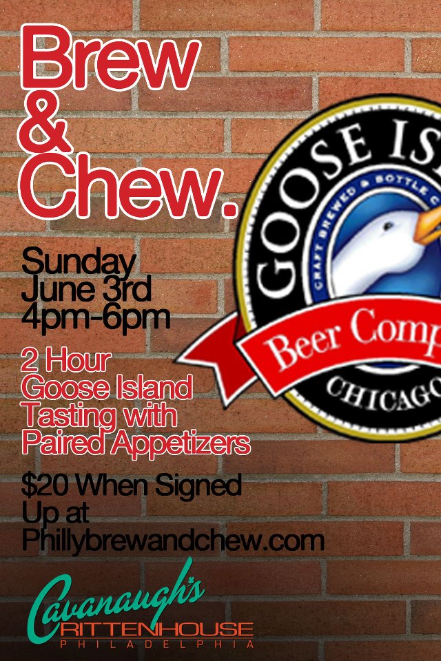 Brew & Chew with Goose Island