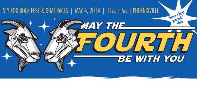 Have Fun You Will at the Sly Fox Bock Festival & Goat Race on May the Fourth