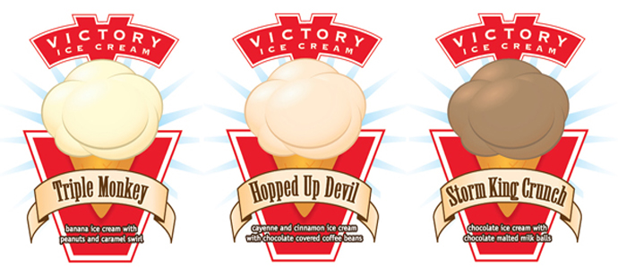 Beer Ice Cream Now Sold At Victory