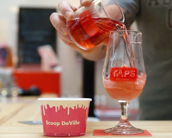 You Can Drink 'Rose Sorbet All Day' All Summer at The Bourse with Taps ...