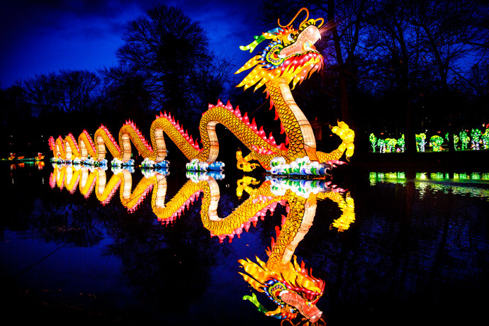 chinese garden lantern festival